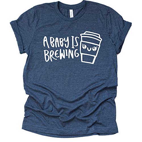 A Baby is Brewing Shirt - Fun Pregnancy Announcement Tee