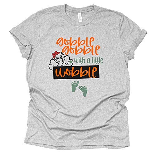 Gobble Gobble Pregnancy Announcement Shirt for Thanksgiving