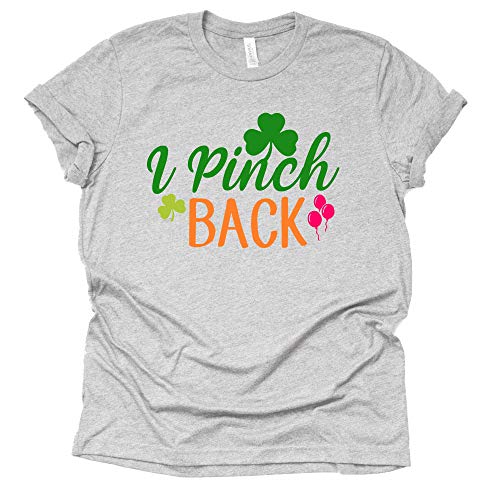 I Pinch Back Clover Hearts St Patrick's Day T-Shirt