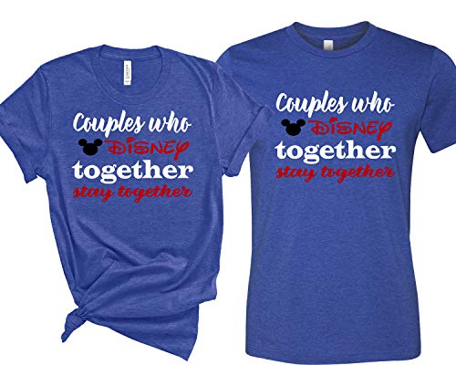 Disney Together Couple Shirts - Cute Matching Tees