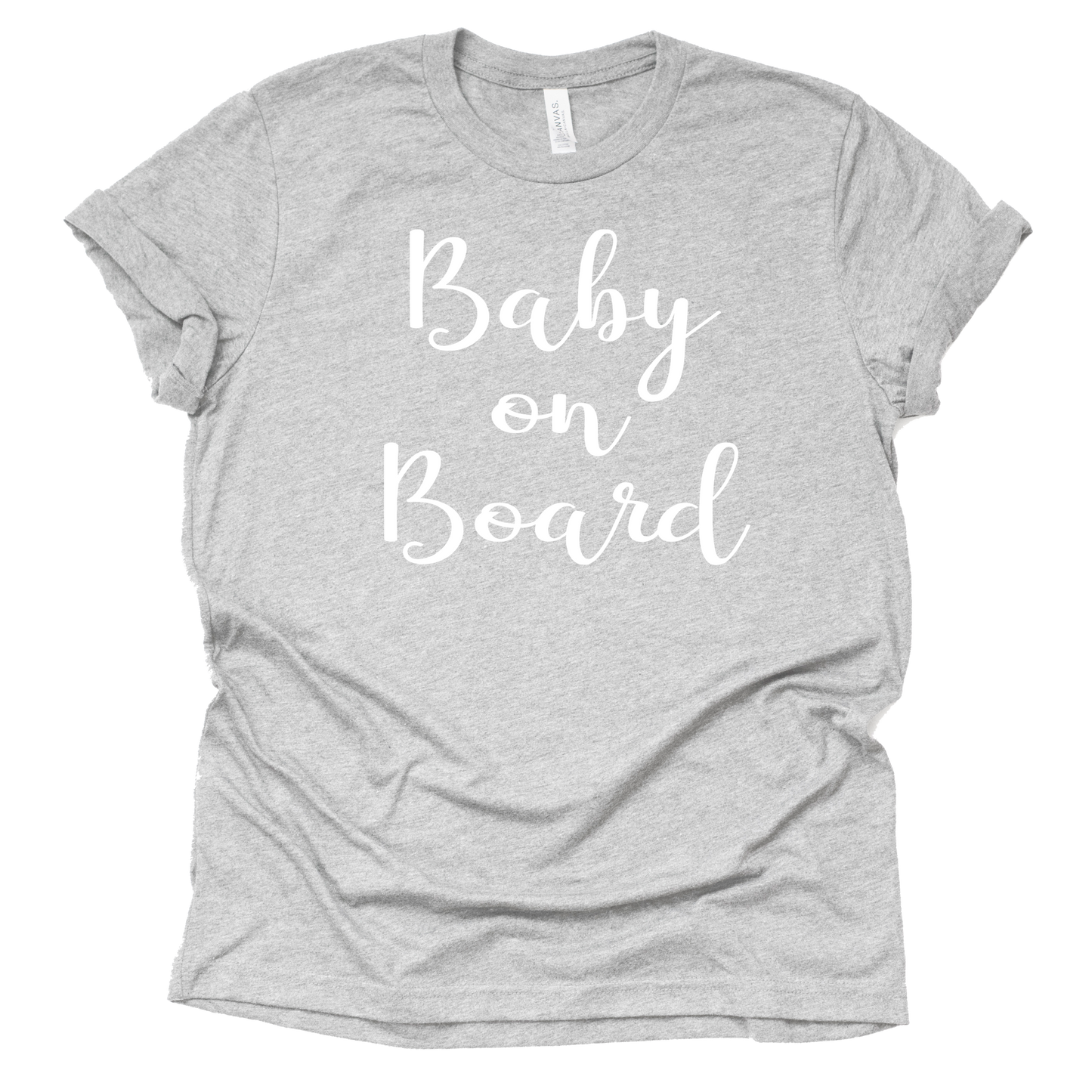 Baby on Board Pregnancy Announcement Shirt - Celebrate in Style!
