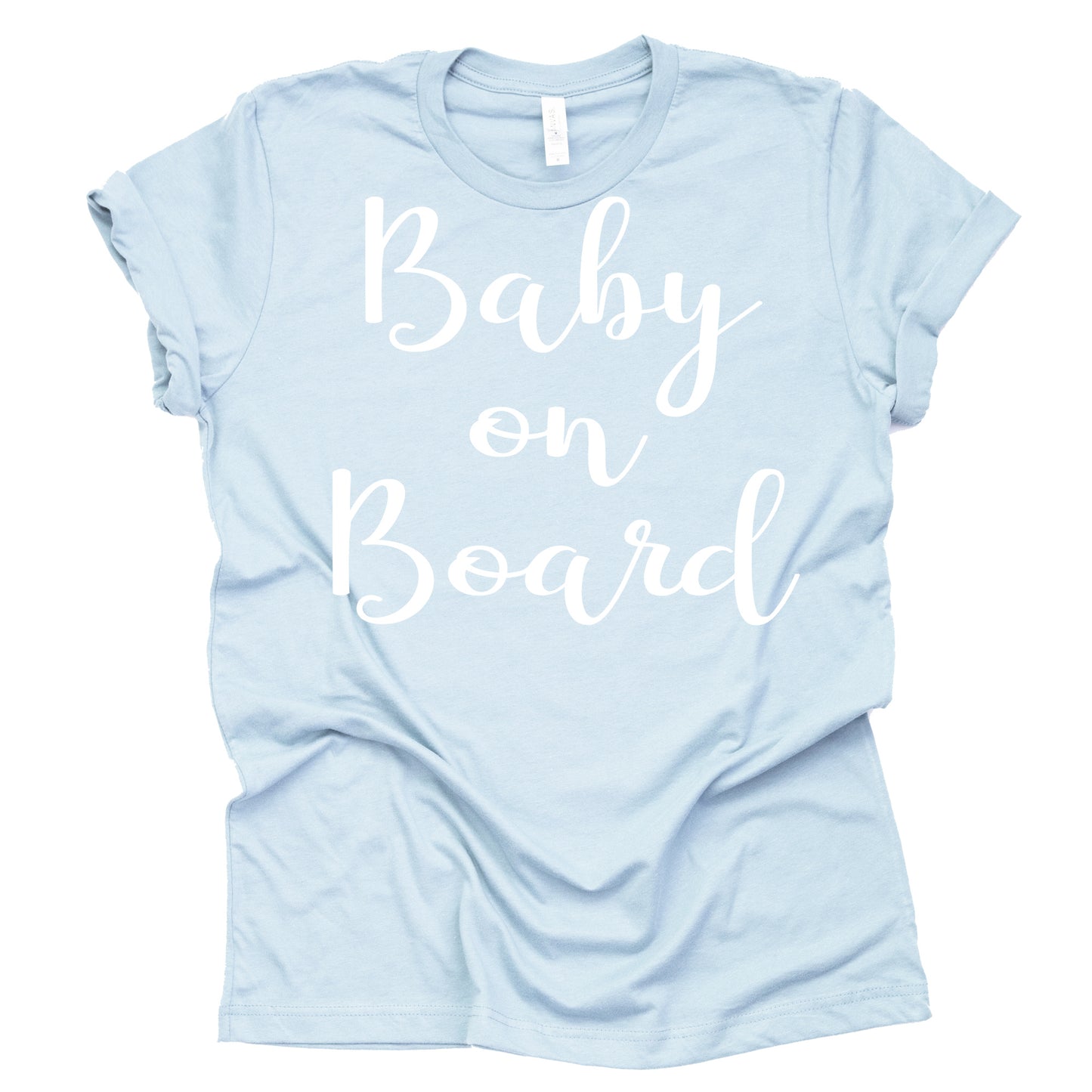Baby on Board Pregnancy Announcement Shirt - Celebrate in Style!
