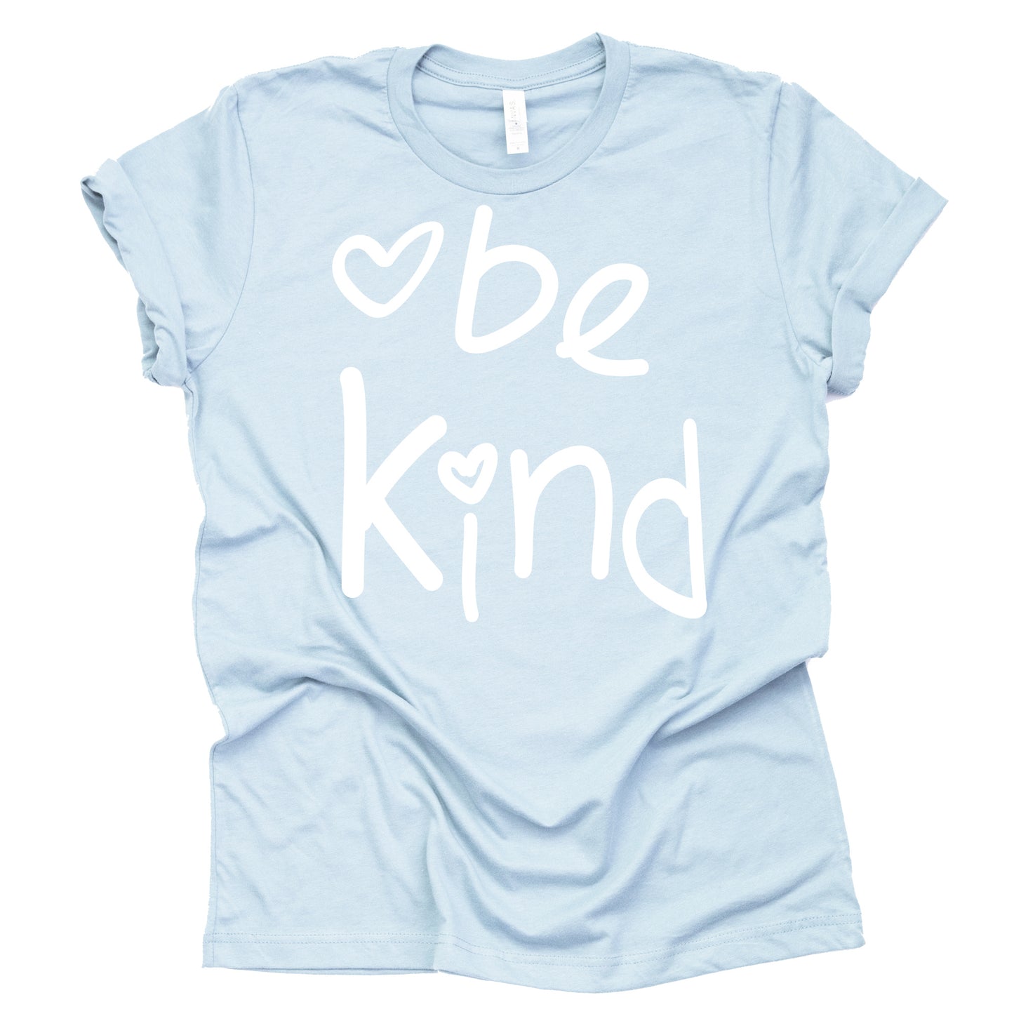 Be Kind Yellow Graphic T-Shirt for Adults