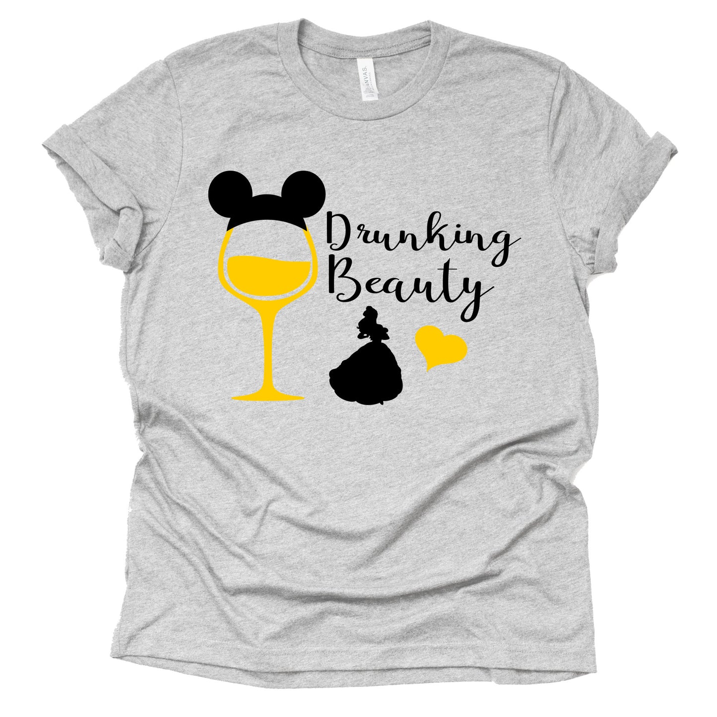 Drunking Beauty Shirt – Disney Inspired Casual Tee
