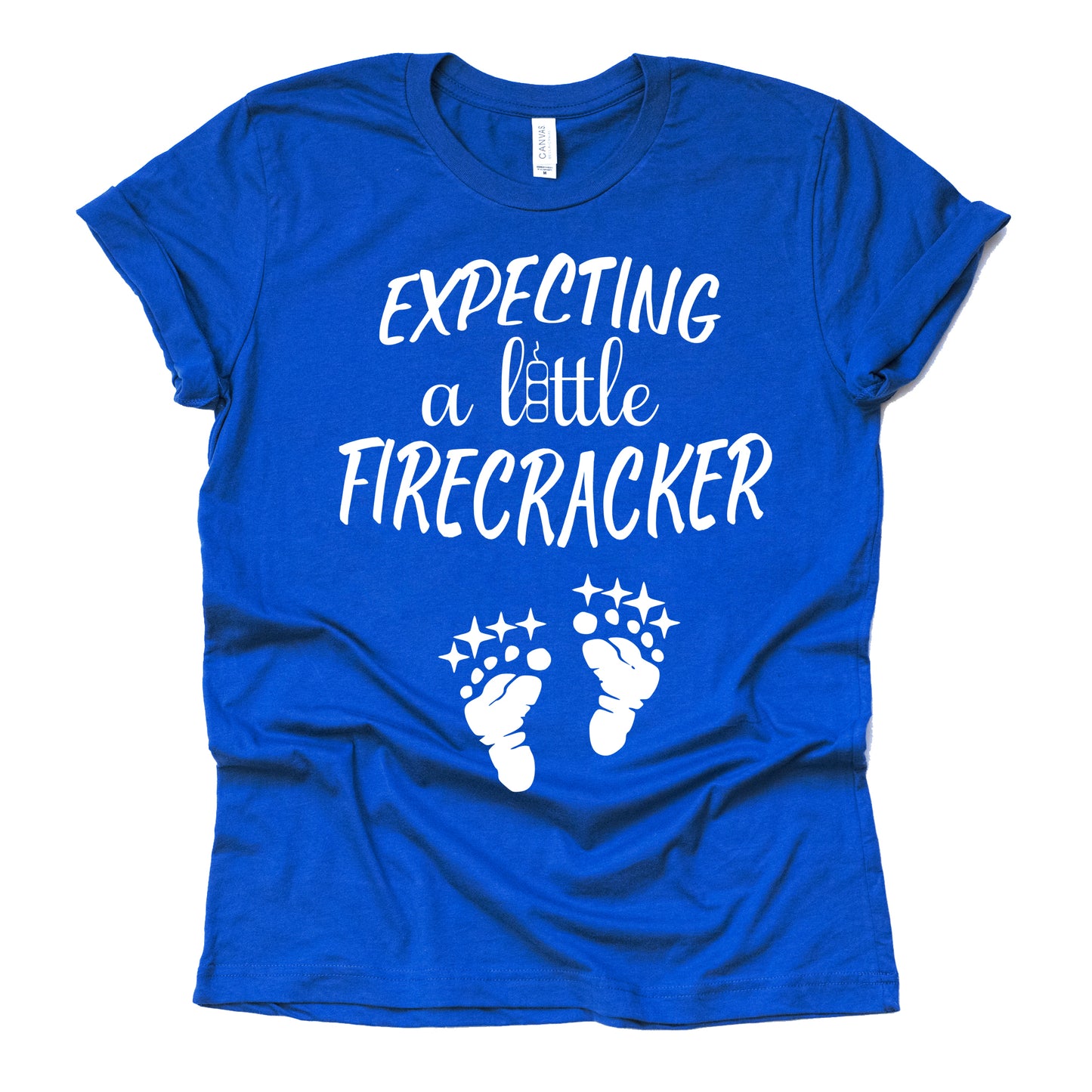 Expecting a Little Firecracker Shirt - Baby Announcement Tee