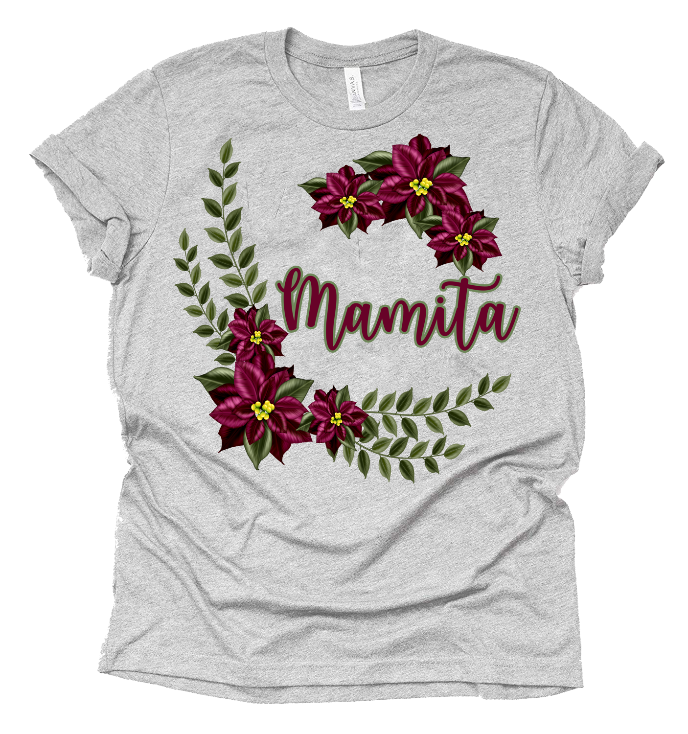 Christmas Mamita Shirt - Festive Short Sleeve Tee