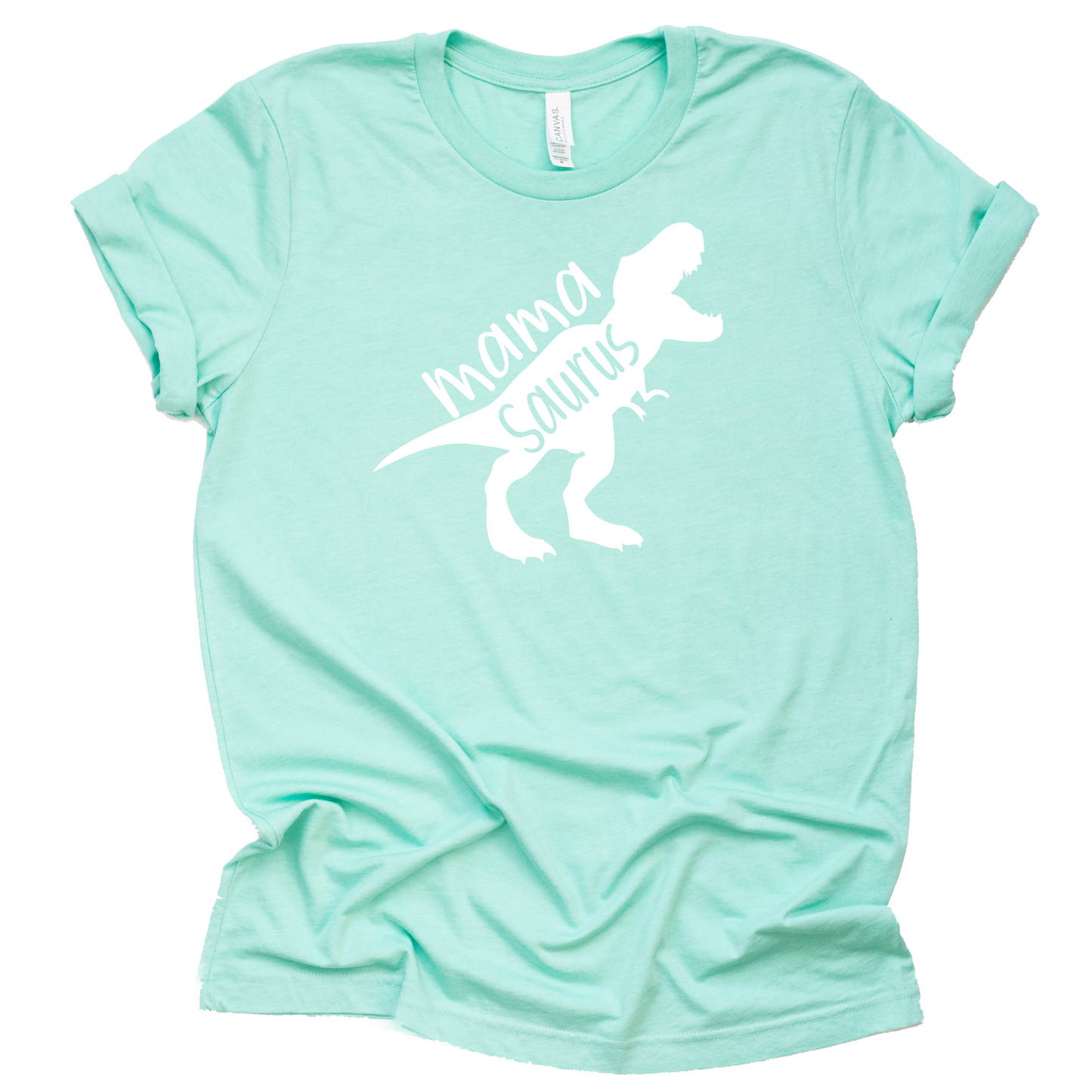Mamasaurus Shirt for Women - Cute Dinosaur Mom Tee