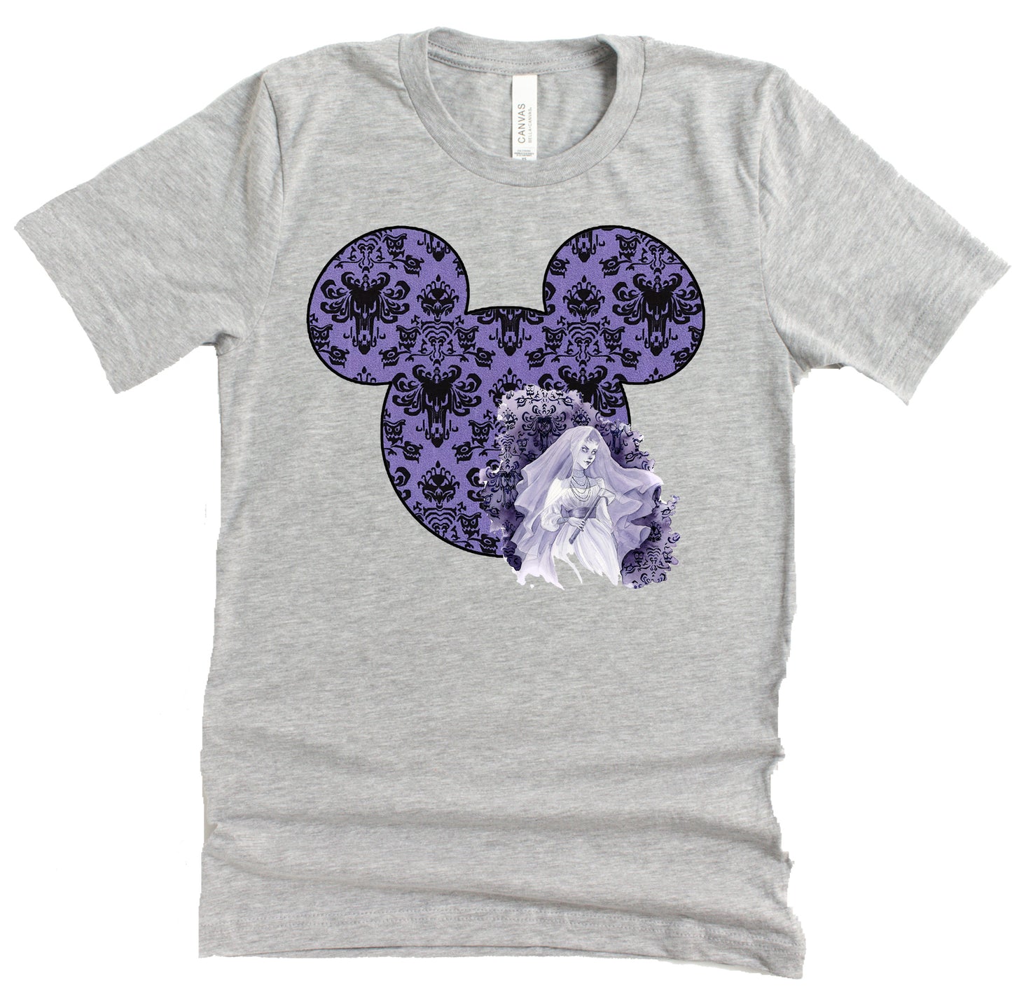 Haunted Mansion Shirt - Ghostly Design Adult T-Shirt