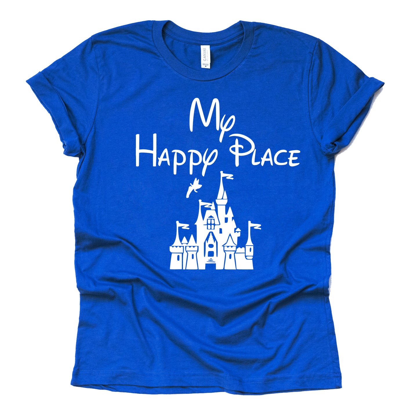 My Happy Place Shirt - Disney Castle Tee for Everyone
