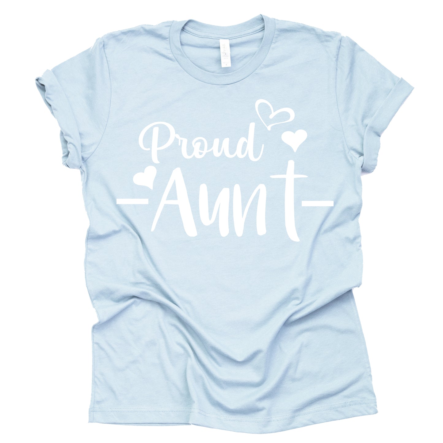 Proud Aunt T-Shirt – Cute Pregnancy Announcement Tee