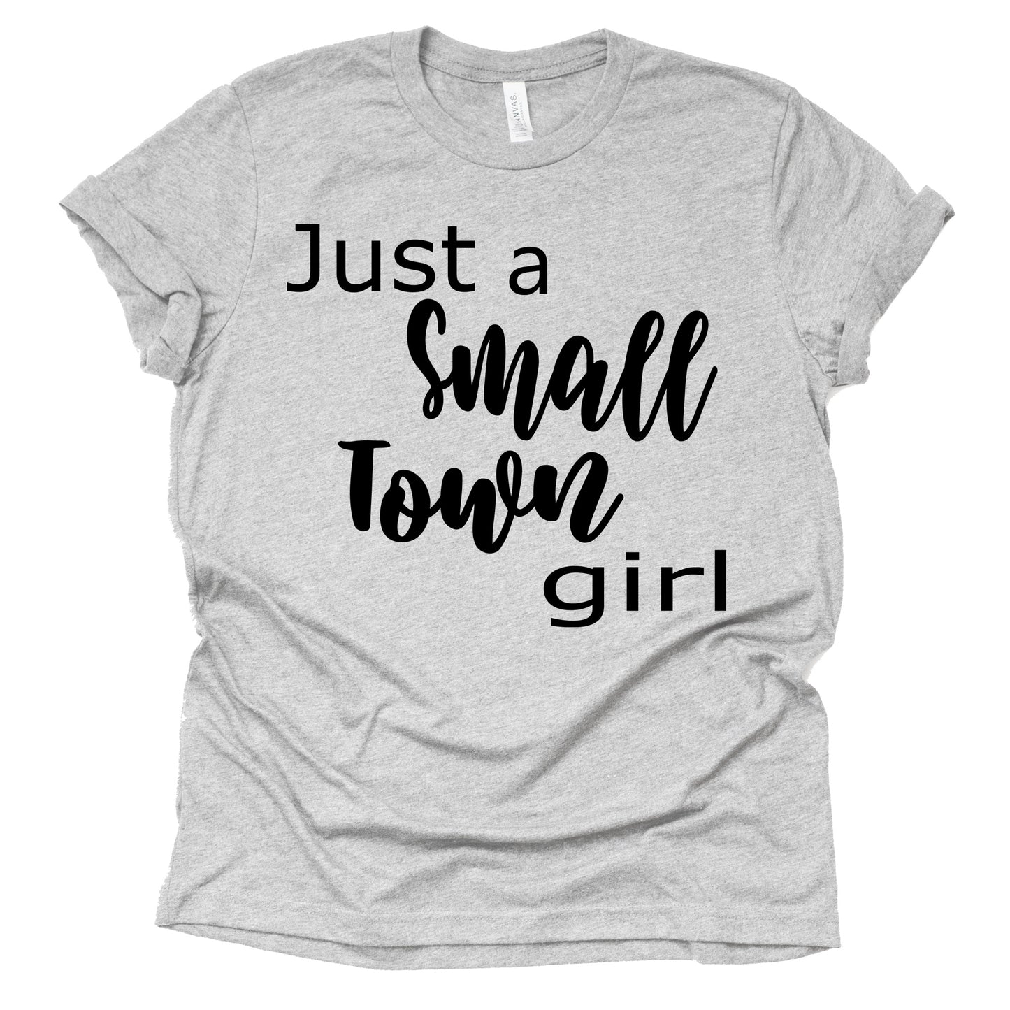 Small Town Girl Graphic Tee – Trendy Journey Band Shirt