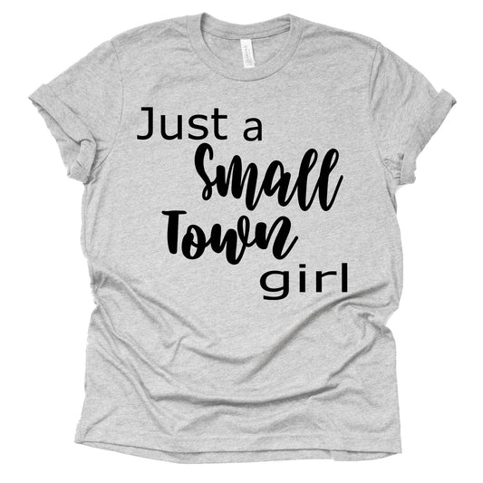 Small Town Girl Graphic Tee – Trendy Journey Band Shirt