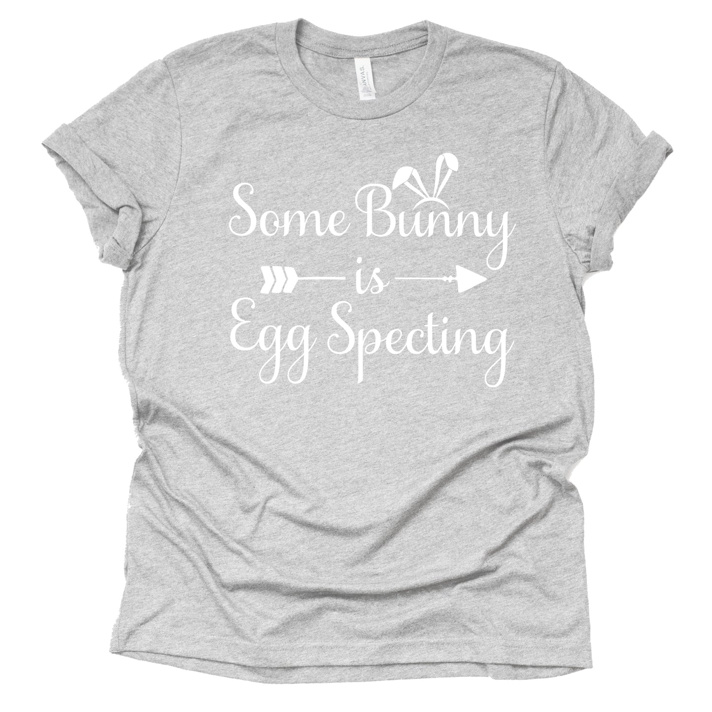 Somebunny is Egg Specting Pregnancy Announcement Shirt