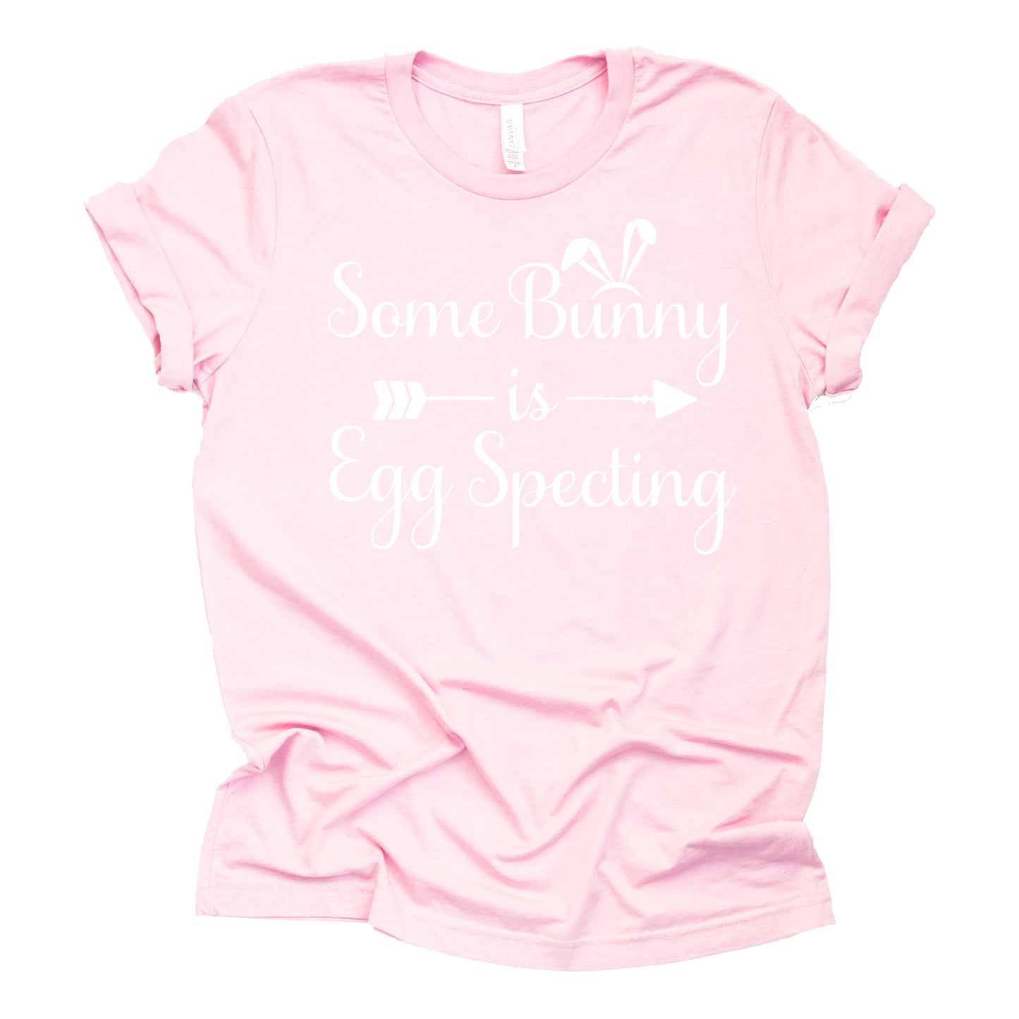 Somebunny is Egg Specting Pregnancy Announcement Shirt