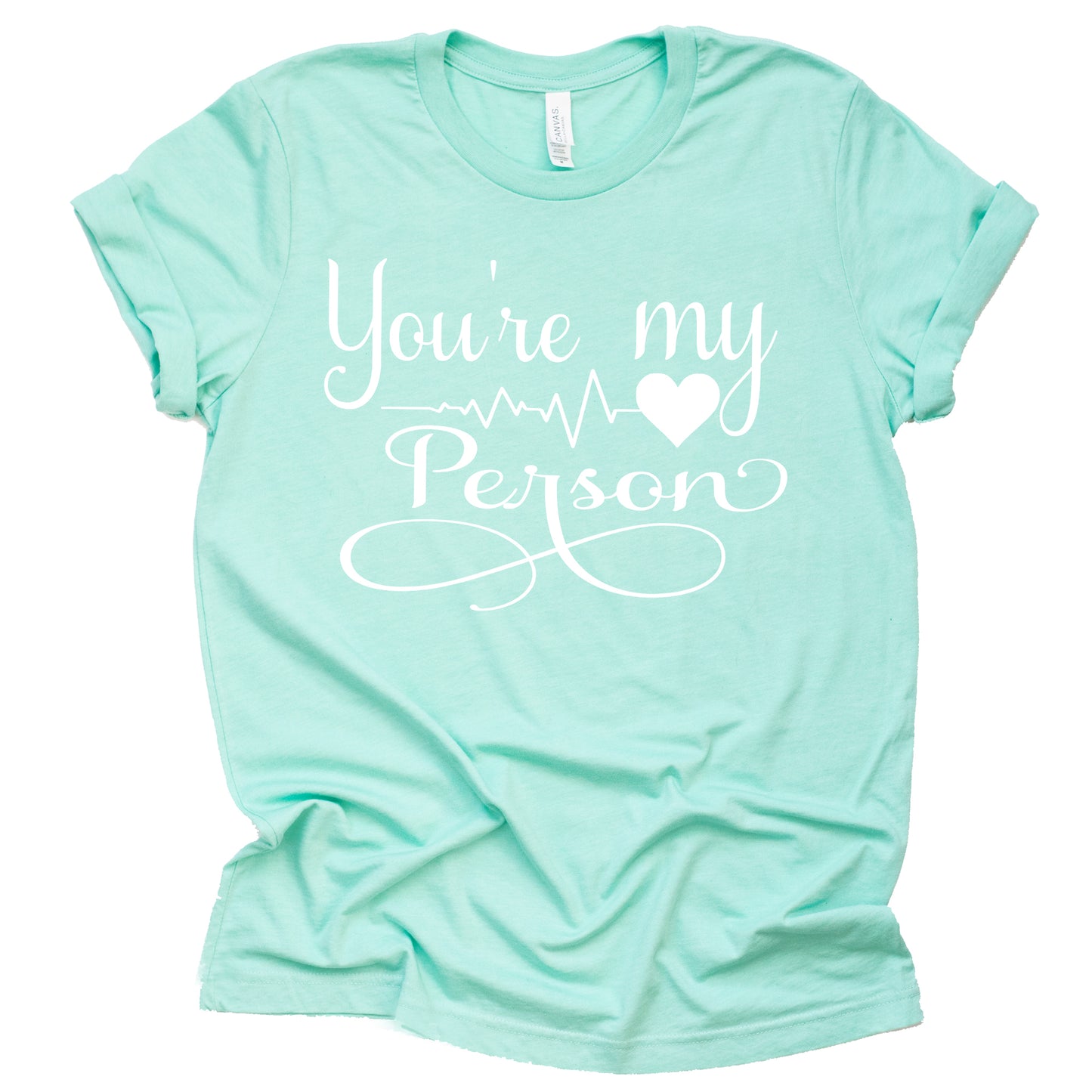 You're My Person Grey Casual Shirt for Adults