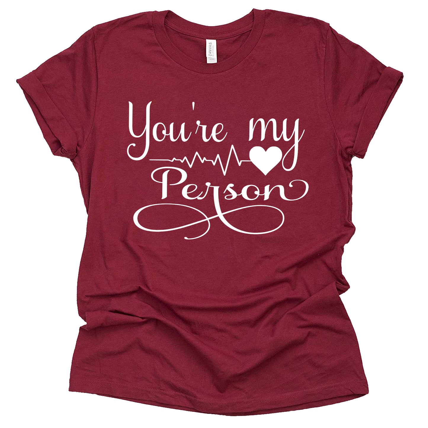 You're My Person Grey Casual Shirt for Adults
